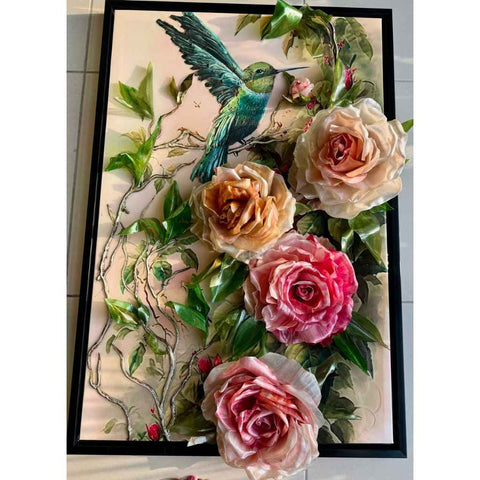Ephemeral Nectar - Mixed Media - Artezaar.com Online Art Gallery