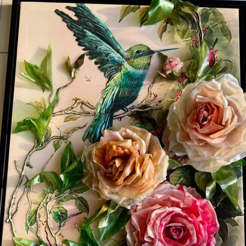 Ephemeral Nectar - Mixed Media - Artezaar.com Online Art Gallery