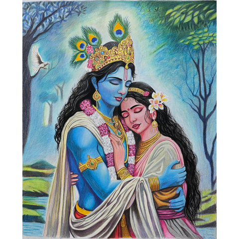 Eternal Embrace - Sketches & Drawings - Artezaar.com Online Art Gallery