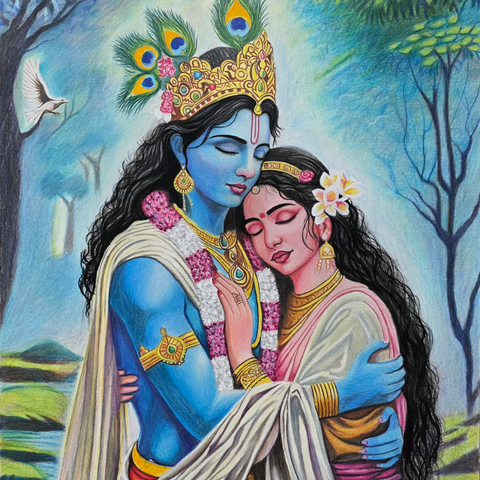 Eternal Embrace - Sketches & Drawings - Artezaar.com Online Art Gallery