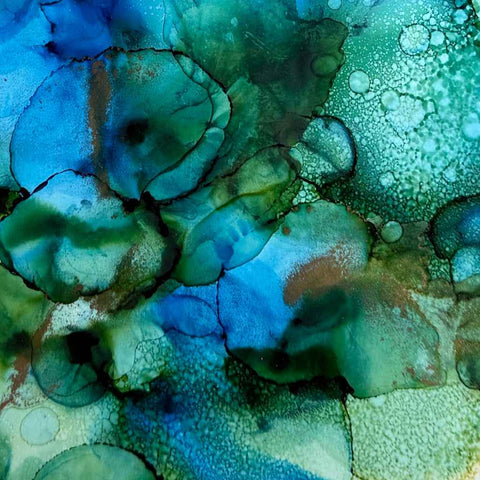 Ethereal Flow Alcohol Inks Painting Buy Now on Artezaar.com Online Art Gallery Dubai UAE