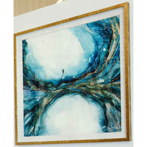 Ethereal Abstract Mixed media painting Buy Now on Artezaar.com Online Art Gallery Dubai UAE