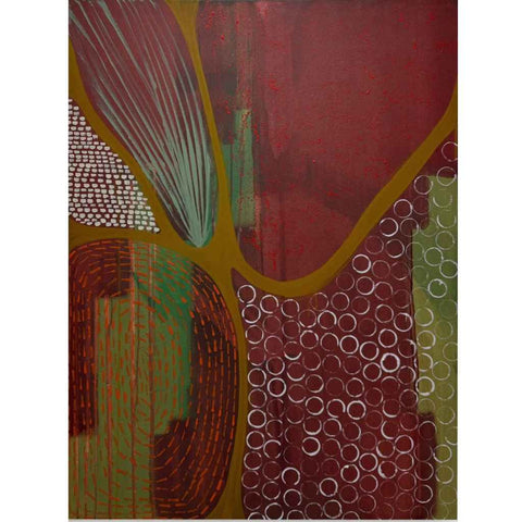 Ethnic Abstract Acrylic Abstract Painting Buy Now on Artezaar.com Online Art Gallery Dubai UAE