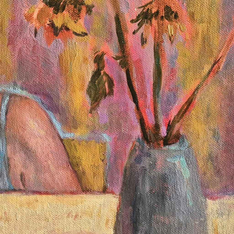 Exhausted Fine Oil Painting Buy Now on Artezaar.com Online Art Gallery Dubai UAE