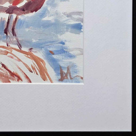 Flamingos Oil Painting Buy Now on Artezaar.com Online Art Gallery Dubai UAE