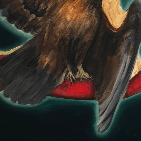 Flight - Acrylic Painting - Artezaar.com Online Art Gallery