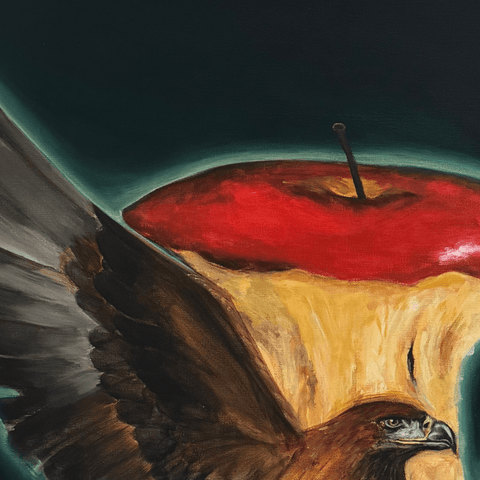 Flight - Acrylic Painting - Artezaar.com Online Art Gallery