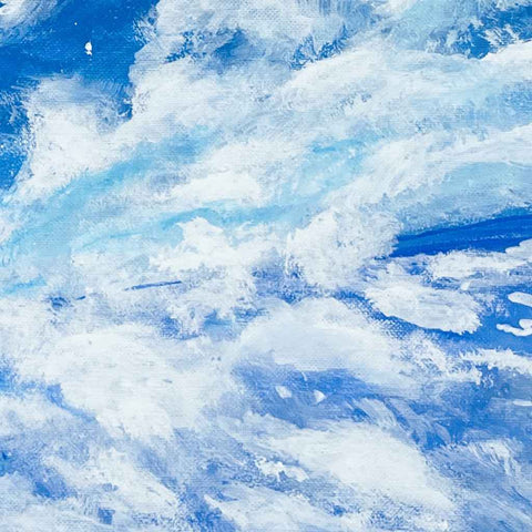 Flight - Acrylic Painting - Artezaar.com Online Art Gallery