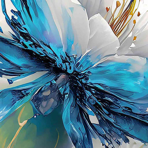 Floral Fantasy Digital Art Print Buy Now on Artezaar.com Online Art Gallery Dubai UAE