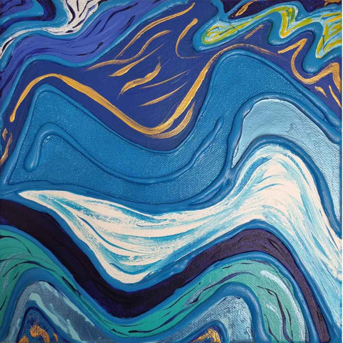 Flow - Mixed Media - Artezaar.com Online Art Gallery