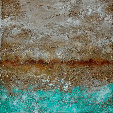 Fractured Horizon - Mixed Media - Artezaar.com Online Art Gallery