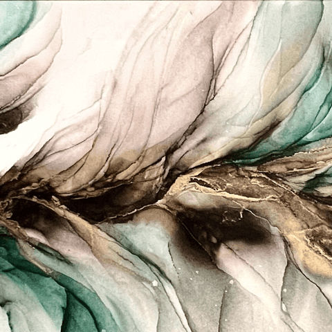 Fragility 2 - Alcohol Inks Painting - Artezaar.com Online Art Gallery
