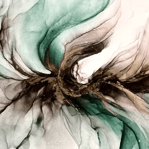 Fragility 2 - Alcohol Inks Painting - Artezaar.com Online Art Gallery