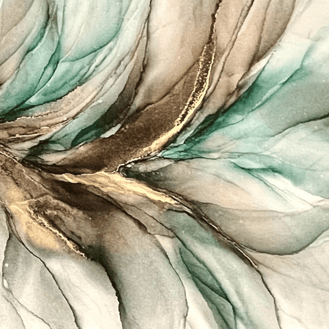 Fragility 2 - Alcohol Inks Painting - Artezaar.com Online Art Gallery