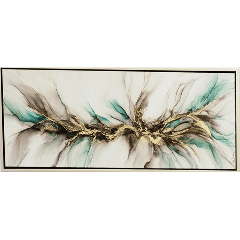 Fragility 3 - Alcohol Inks Painting - Artezaar.com Online Art Gallery