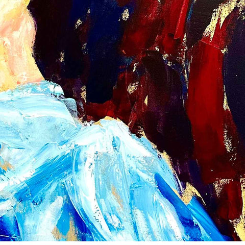 Fragments Of Grace - Acrylic Painting - Artezaar.com Online Art Gallery