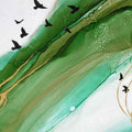 Freedom Series #2 Abstract Alcohol Ink Painting Buy Now on Artezaar.com Online Art Gallery Dubai UAE