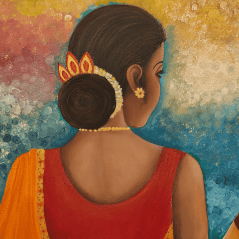 Friends - Oil Painting - Artezaar.com Online Art Gallery