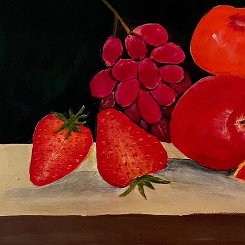 Fruits Fine Acrylic Painting Buy Now on Artezaar.com Online Art Gallery Dubai UAE