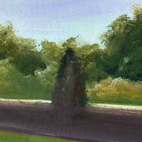 Garden Edge Oil Painting Buy Now on Artezaar.com Online Art Gallery Dubai UAE