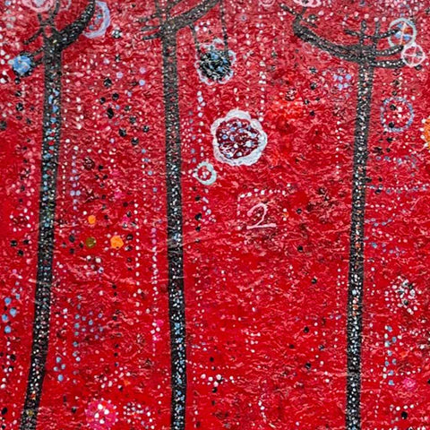 Giraffe Passion Salvage - Acrylic Painting - Artezaar.com Online Art Gallery