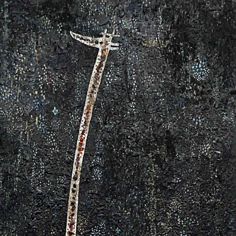 Giraffe - Starry Sky Night Acrylic Painting Buy artworks, home décor accessories, photography, digital prints and paintings online on Artezaar.com Online Art Gallery in Dubai UAE.