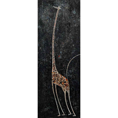 Giraffe - Starry Sky Night Acrylic Painting Buy artworks, home décor accessories, photography, digital prints and paintings online on Artezaar.com Online Art Gallery in Dubai UAE.