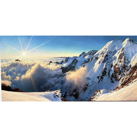 Glacial Majesty - Oil Painting - Artezaar.com Online Art Gallery