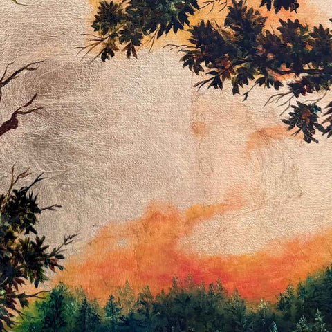 Golden Horizon - Oil Painting - Artezaar.com Online Art Gallery