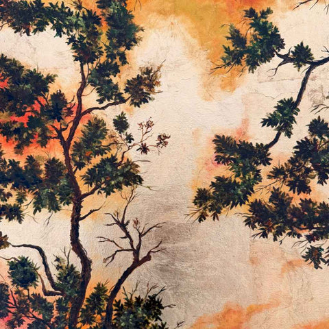Golden Horizon - Oil Painting - Artezaar.com Online Art Gallery