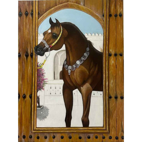 Grace Through the Gate Oil Painting Buy Now on Artezaar.com Online Art Gallery Dubai UAE