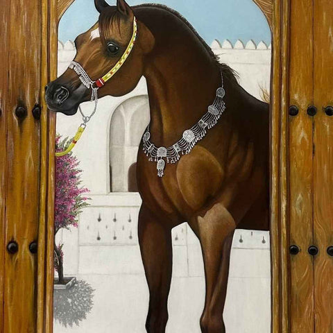 Grace Through the Gate Oil Painting Buy Now on Artezaar.com Online Art Gallery Dubai UAE
