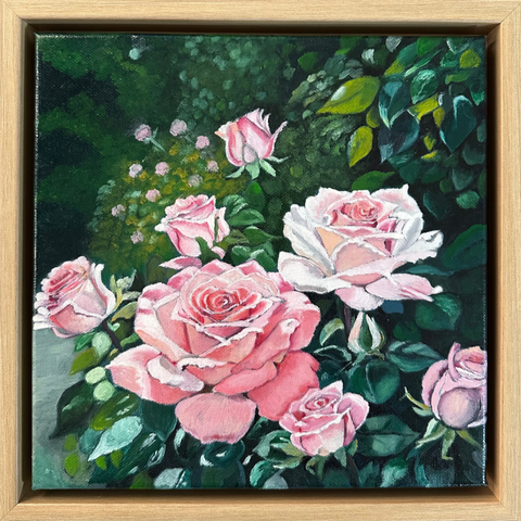 Graceful Garden - Oil Painting - Artezaar.com Online Art Gallery