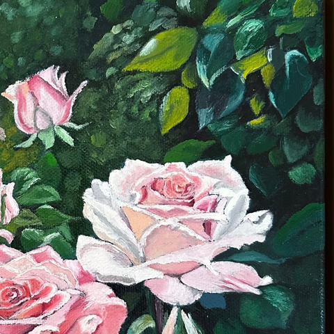 Graceful Garden - Oil Painting - Artezaar.com Online Art Gallery