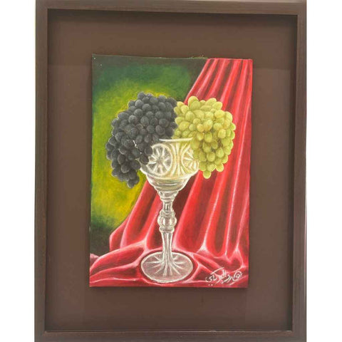 Grapes of Grace Oil Painting Buy Now on Artezaar.com Online Art Gallery Dubai UAE