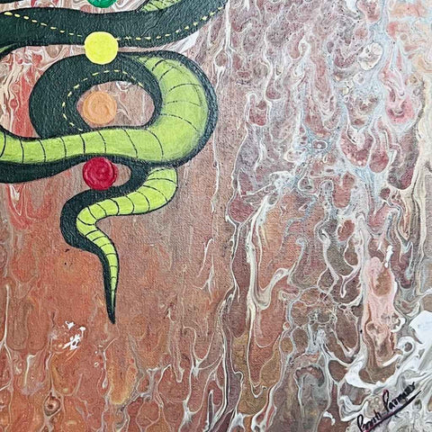 Ground Yourself Acrylic Painting Buy Now on Artezaar.com Online Art Gallery Dubai UAE