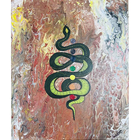 Ground Yourself Acrylic Painting Buy Now on Artezaar.com Online Art Gallery Dubai UAE