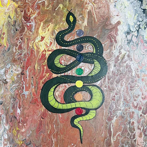 Ground Yourself Acrylic Painting Buy Now on Artezaar.com Online Art Gallery Dubai UAE