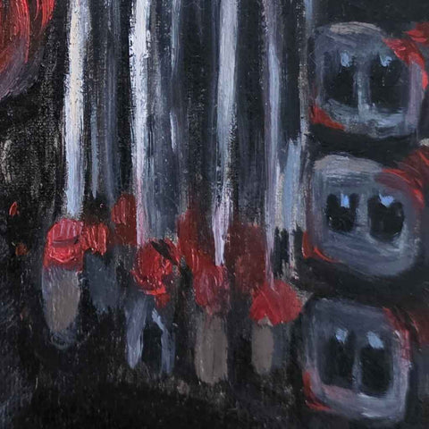 Gym Studio Oil Painting Buy Now on Artezaar.com Online Art Gallery Dubai UAE