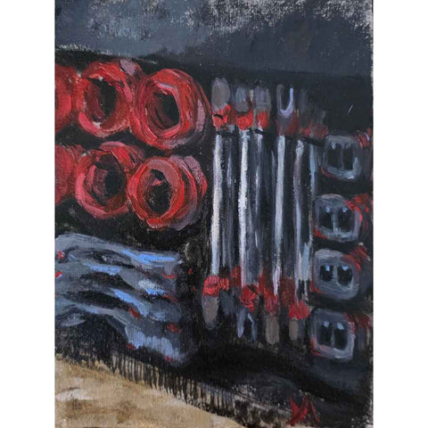 Gym Studio Oil Painting Buy Now on Artezaar.com Online Art Gallery Dubai UAE