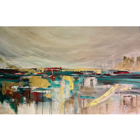 Harmony Abstract Acrylic Painting Buy Now on Artezaar.com Online Art Gallery Dubai UAE