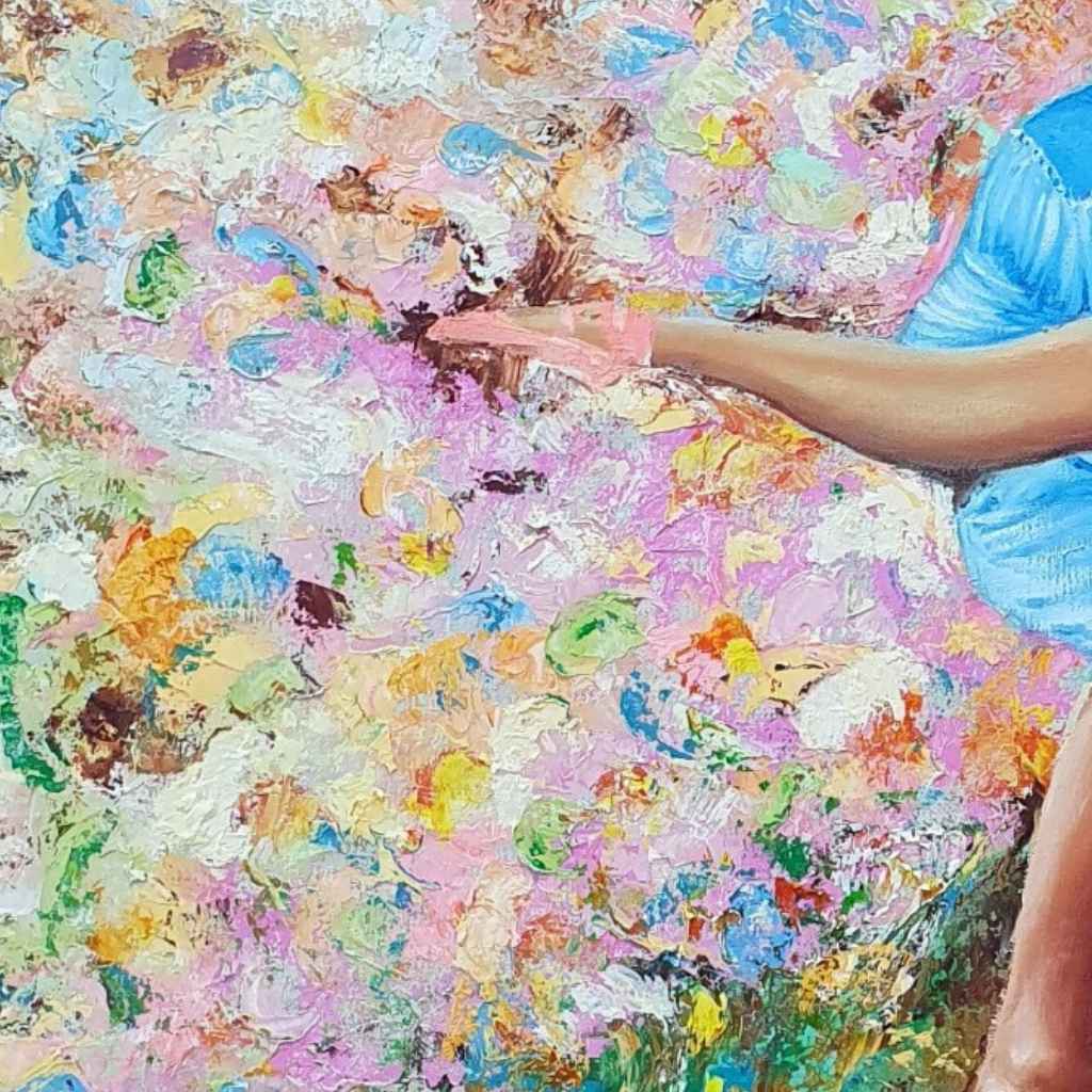Harmony in Motion | Abstract Painting | Artezaar Art Gallery – Artezaar ...