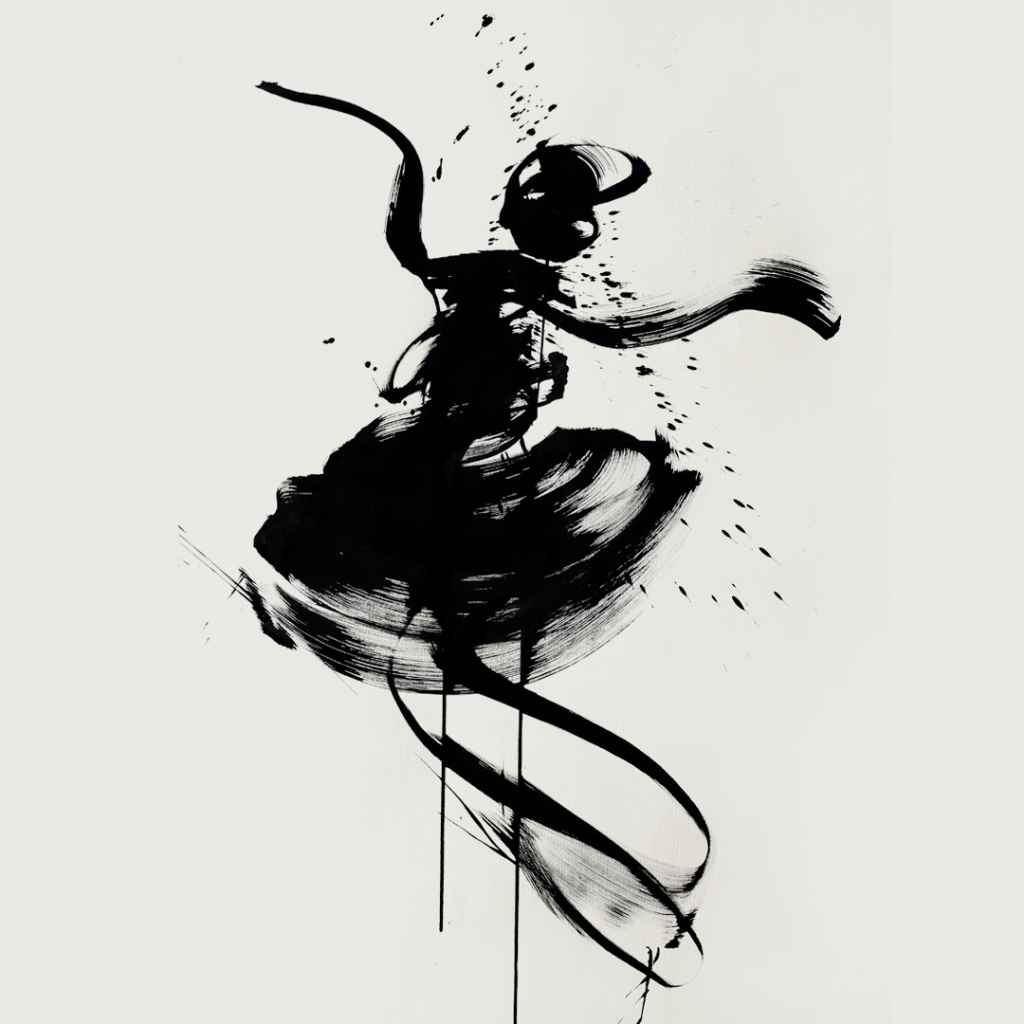 Harmony Inmotion Design Harmony in Motion Series 4 | Abstract Ink Work | Artezaar Art Gallery ...