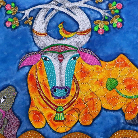 Harmony Of Life - Acrylic Painting - Artezaar.com Online Art Gallery