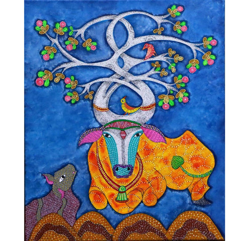 Harmony Of Life - Acrylic Painting - Artezaar.com Online Art Gallery