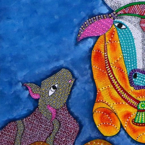 Harmony Of Life - Acrylic Painting - Artezaar.com Online Art Gallery