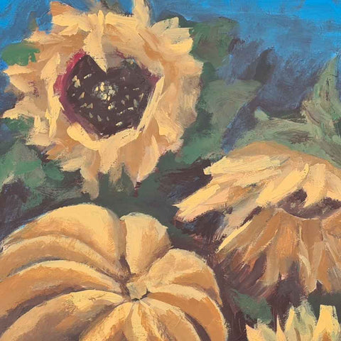 Harvest Symphony Fine Acrylic painting Buy Now on Artezaar.com Online Art Gallery Dubai UAE