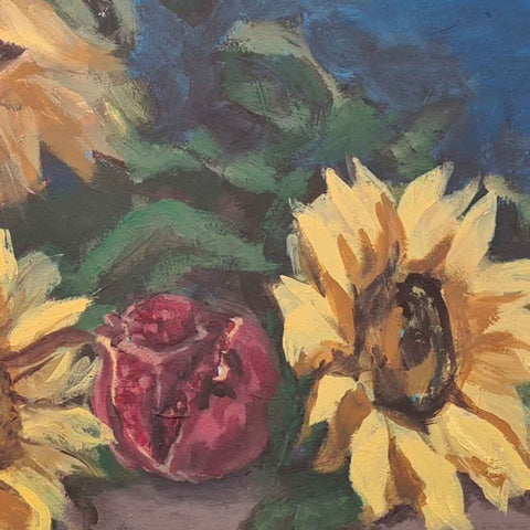 Harvest Symphony Fine Acrylic painting Buy Now on Artezaar.com Online Art Gallery Dubai UAE