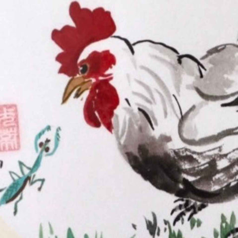 Herald of Dawn Mixed Media Painting Buy Now on Artezaar.com Online Art Gallery Dubai UAE