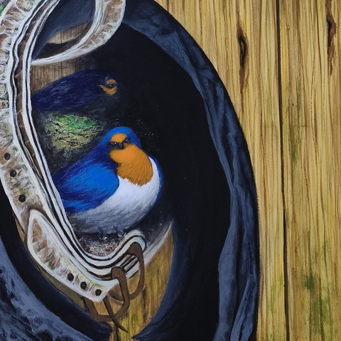 Home Is Where The Heart Is - Acrylic Painting - Artezaar.com Online Art Gallery